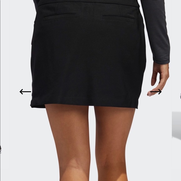 NWT BLACK Adidas Adistar Golf Skort, Size Small - Picture 4 of 8